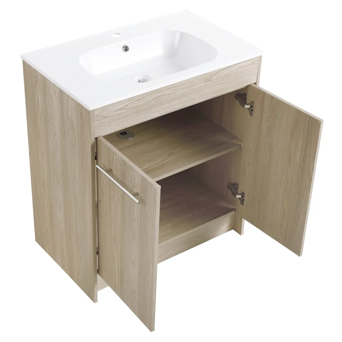 ExBrite 30 Inch Freestanding Bathroom Vanity