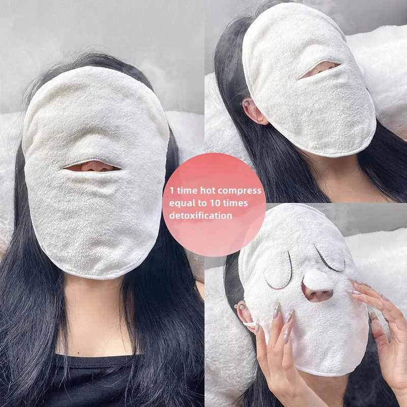 Facial Steamer Cotton Mask Face Spa Towel