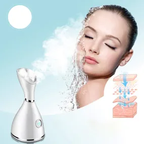 Facial Steamer Nano Ionic Face Steamer Warm Mist Humidifier