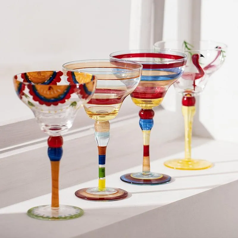 Festive Margarita Glass Coupes