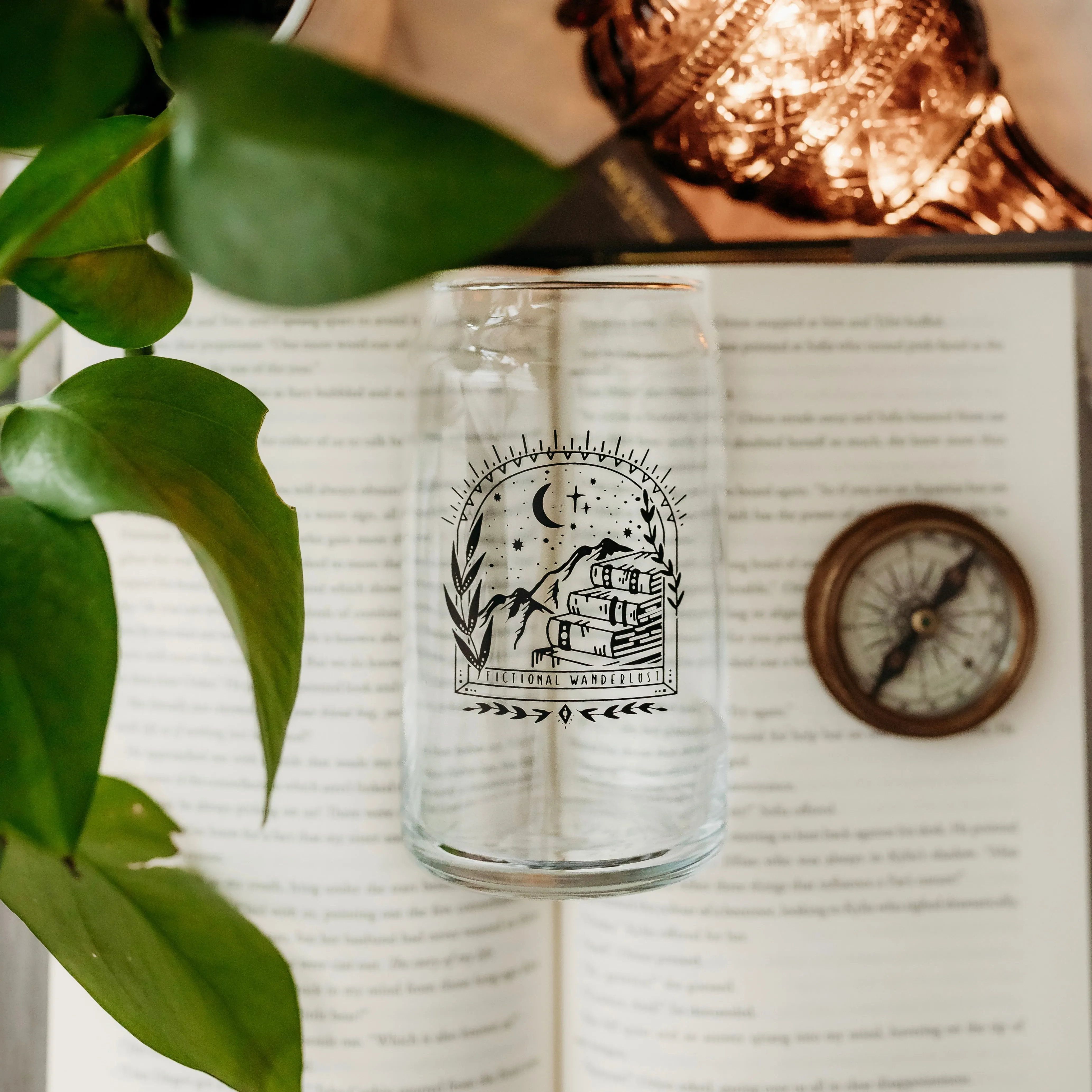 Fictional Wanderlust Glass