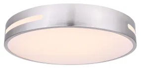 Flush Mount - Canarm NIVEN Brushed Nickel or Matte Black LED Flushed Light, CL-19-20