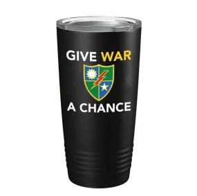 Give War A Chance Tumbler