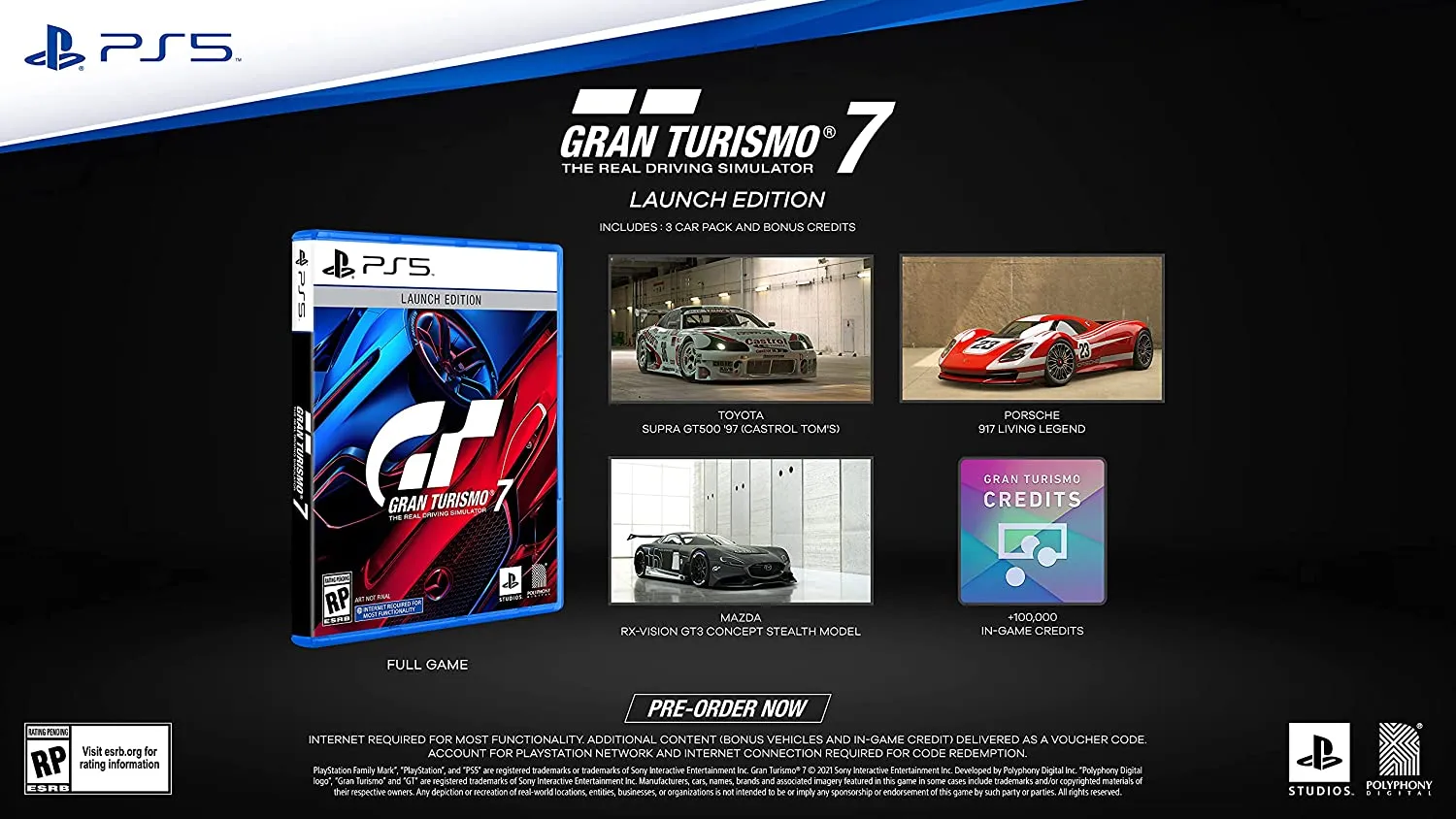 Gran Turismo 7 Launch Edition - (PS4 and PS5)