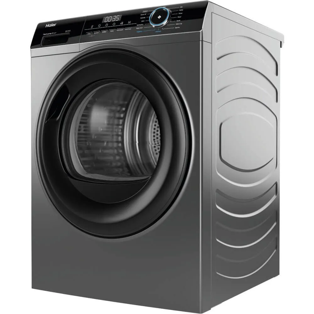 Haier HD90A2939SUK 9kg Heat Pump Tumble Dryer  Graphite