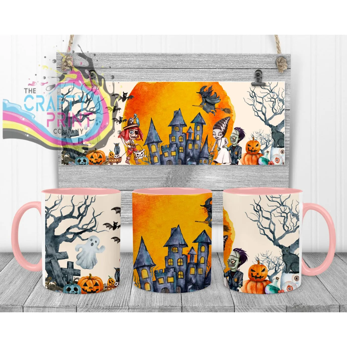 Halloween Scene V2 Mug