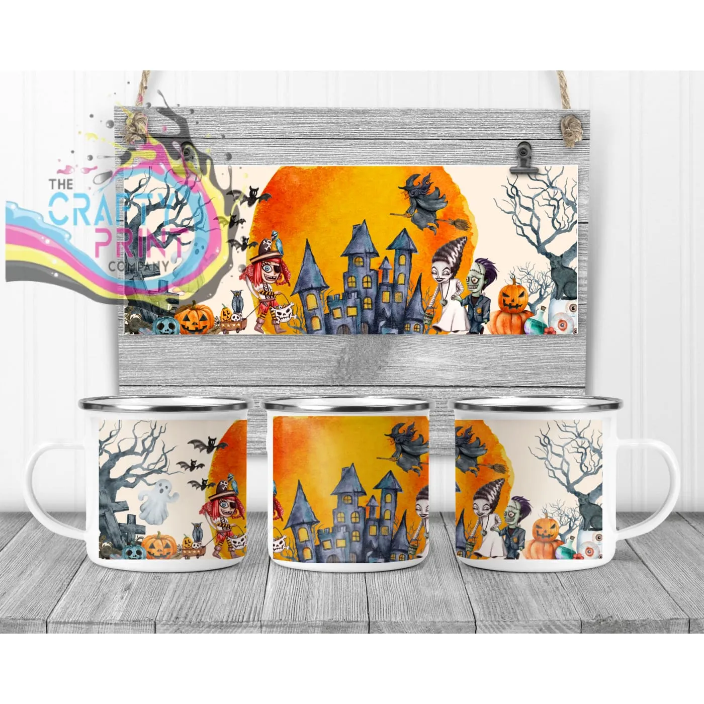 Halloween Scene V2 Mug