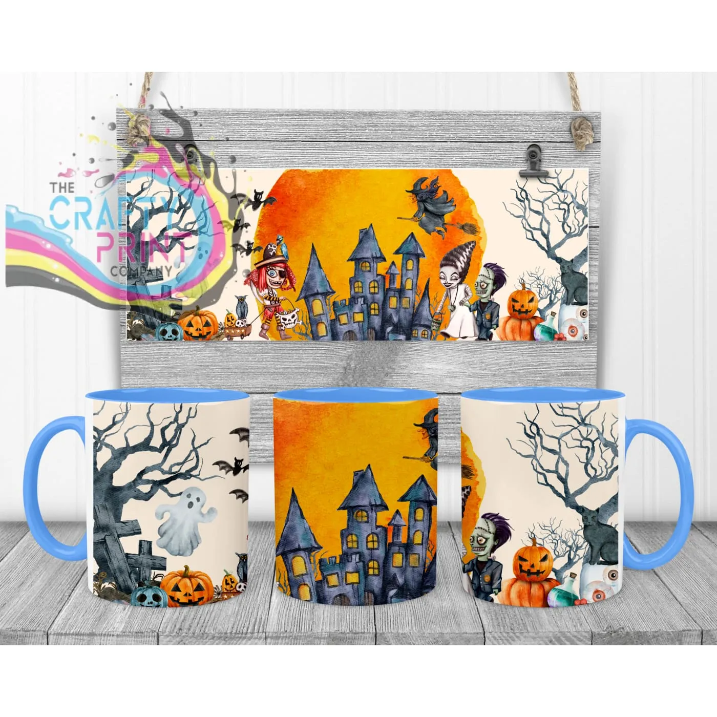 Halloween Scene V2 Mug