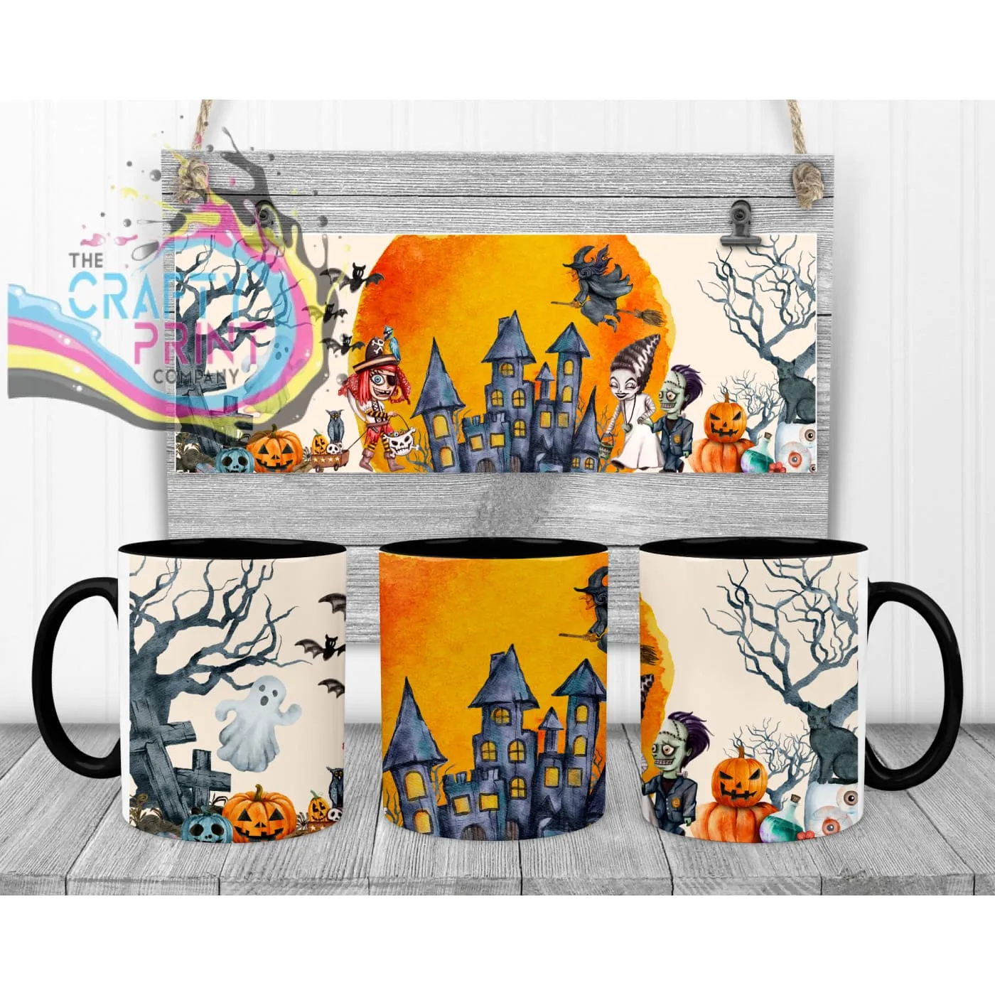 Halloween Scene V2 Mug