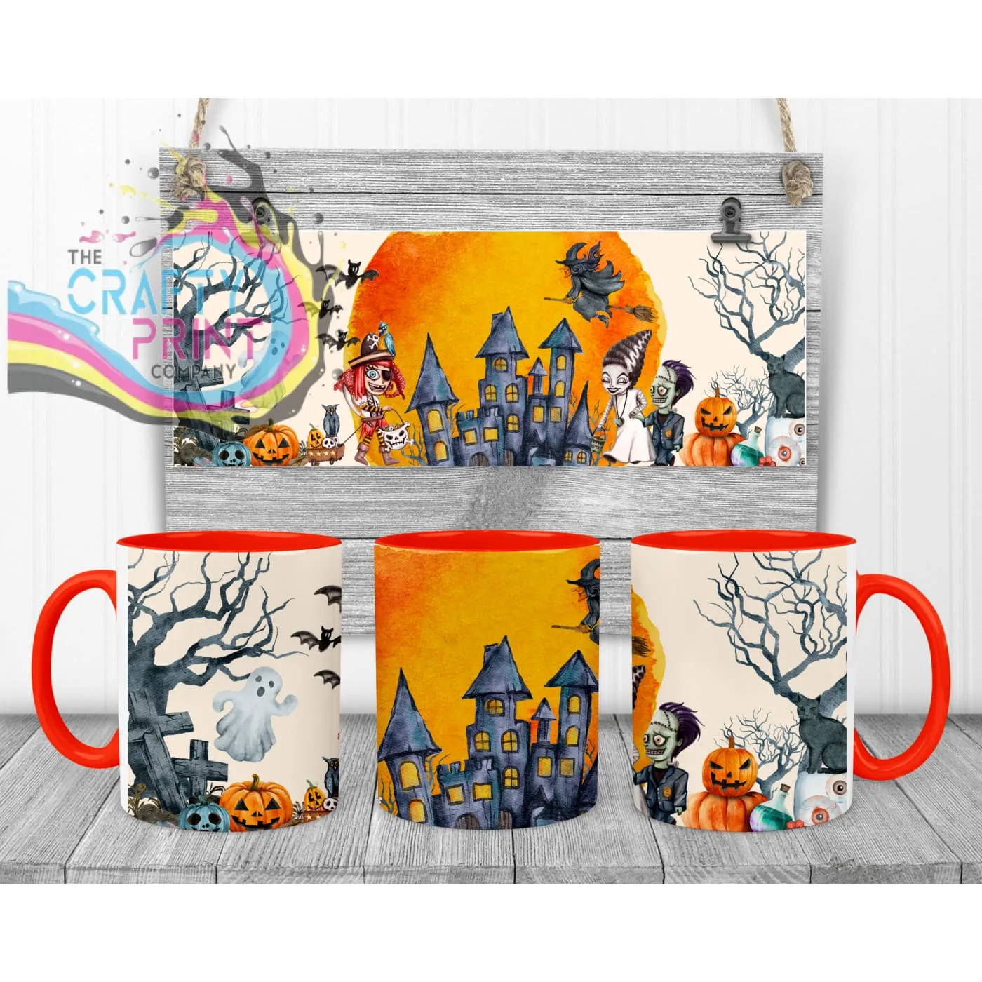 Halloween Scene V2 Mug