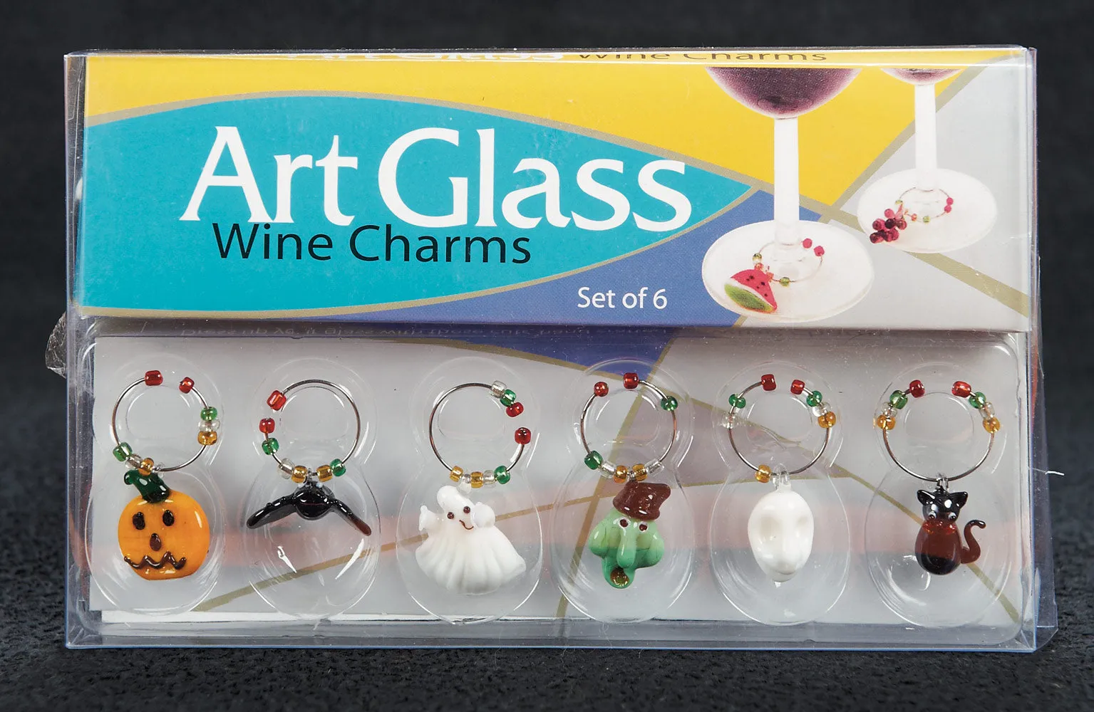 Halloween Wine Charms