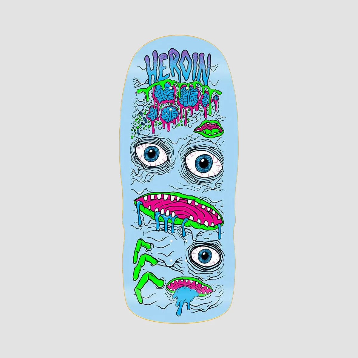 Heroin Mutator Skateboard Deck - 13"