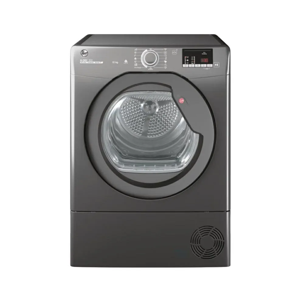 Hoover H-DRY 300 10KG Condenser Tumble Dryer - Antracite | HLEC10DRGR-80