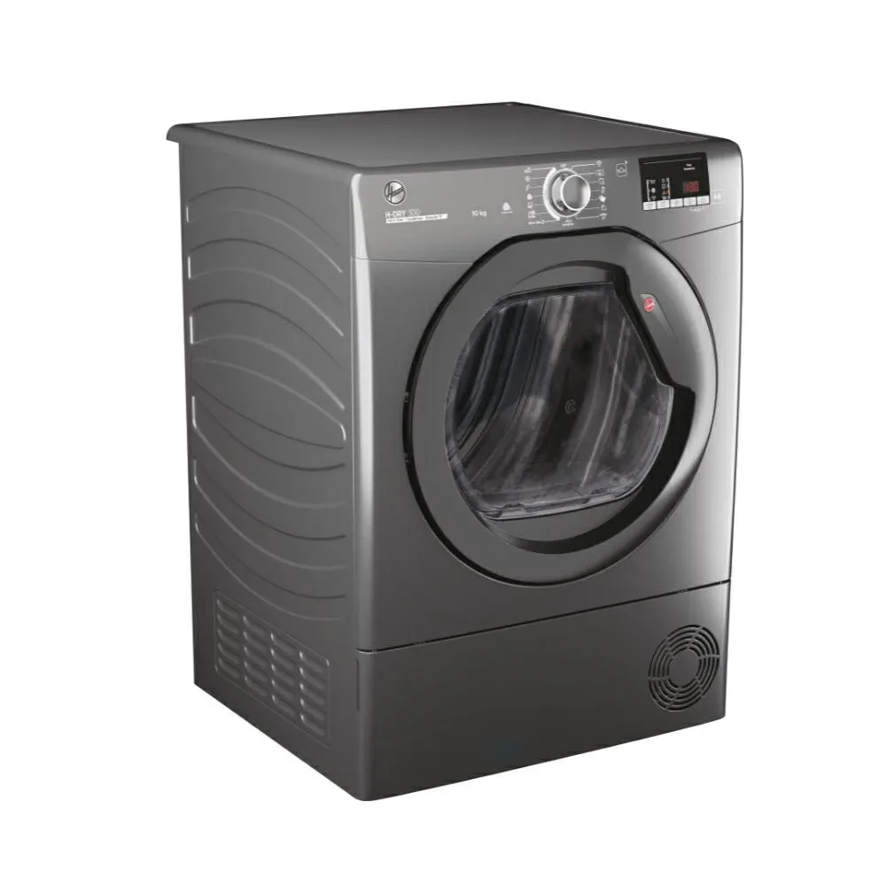 Hoover H-DRY 300 10KG Condenser Tumble Dryer - Antracite | HLEC10DRGR-80