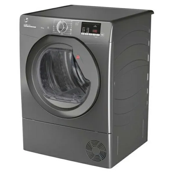 Hoover H-DRY 300 10KG Condenser Tumble Dryer - Antracite | HLEC10DRGR-80