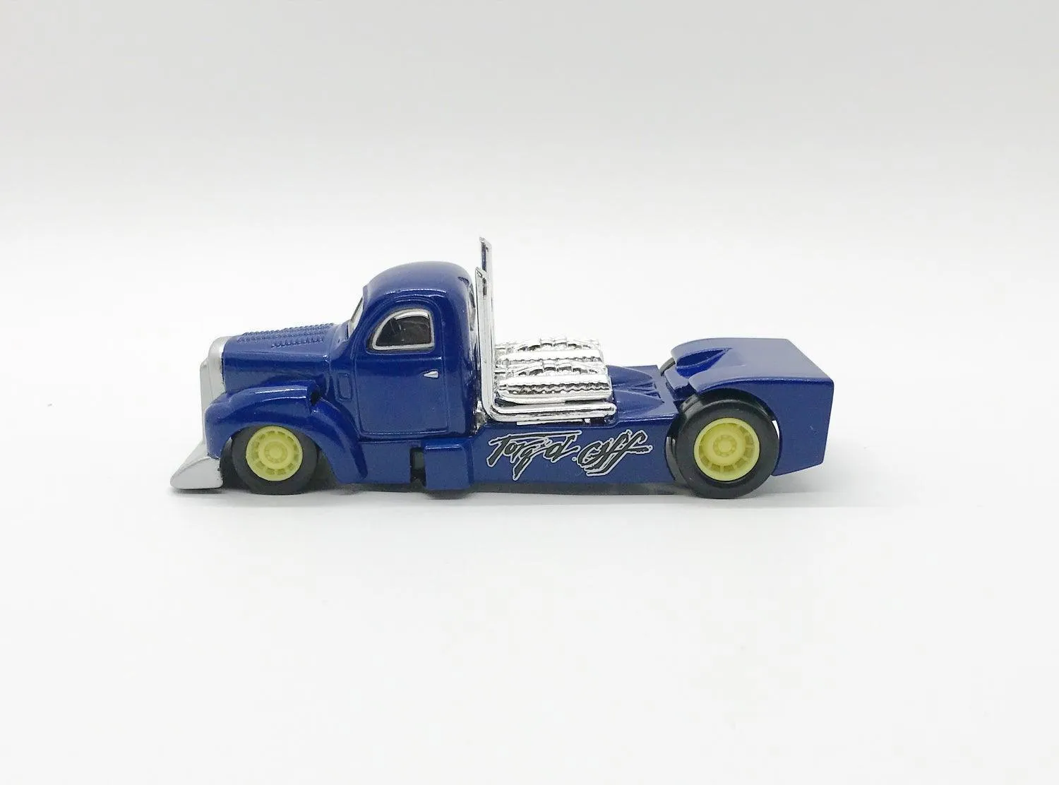 Hot Wheels Blue Bruce Bauer Torqued Off (1999)