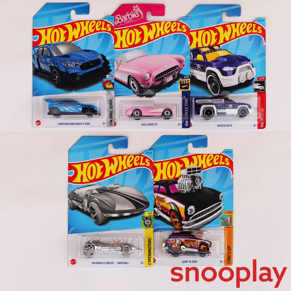 Hot Wheels Car Set of 5 [HW 59]