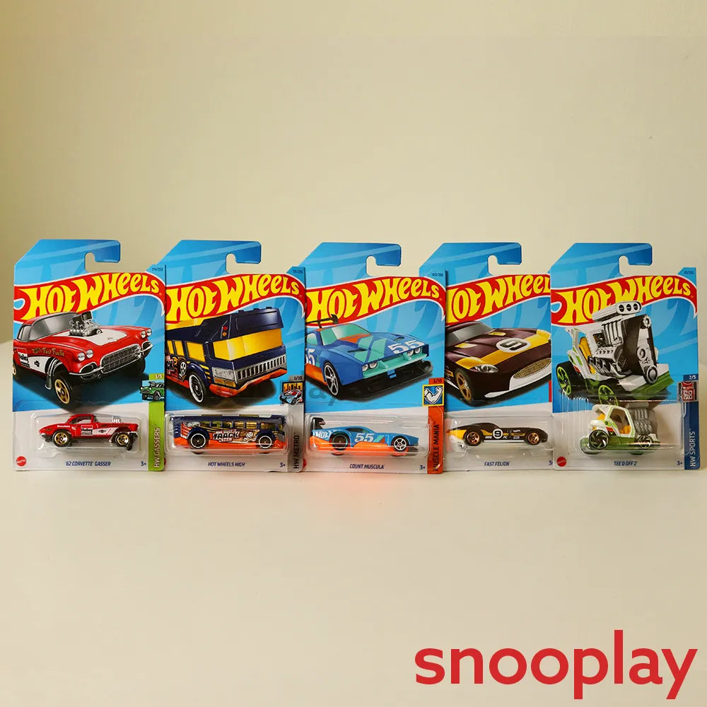 Hot Wheels Car Set of 5 [HW 7]