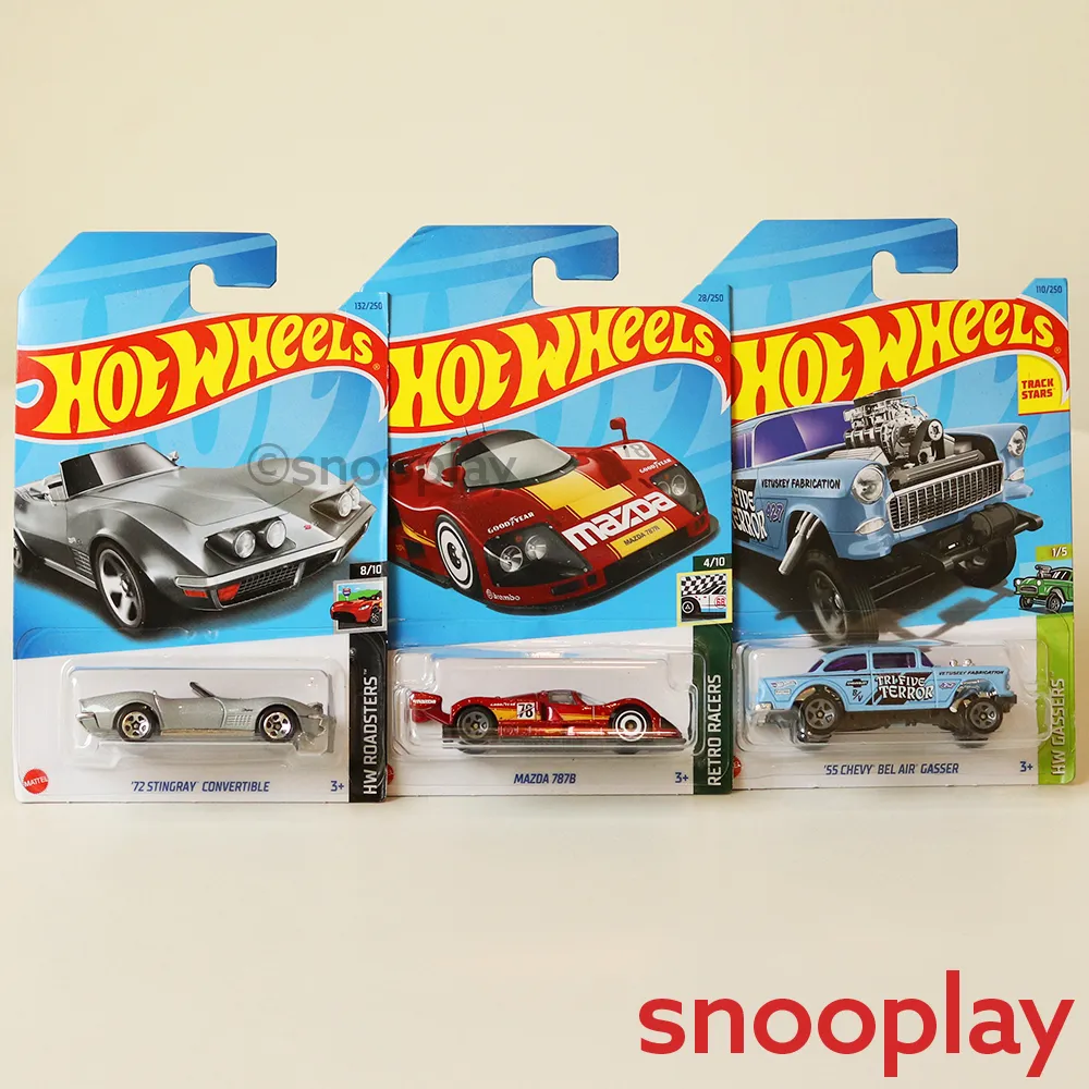 Hot Wheels Car Set of 6 [HW 37]