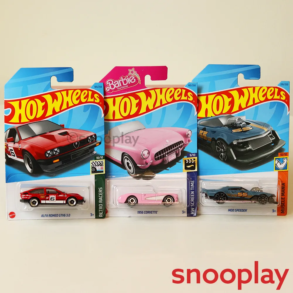 Hot Wheels Car Set of 6 [HW 39]