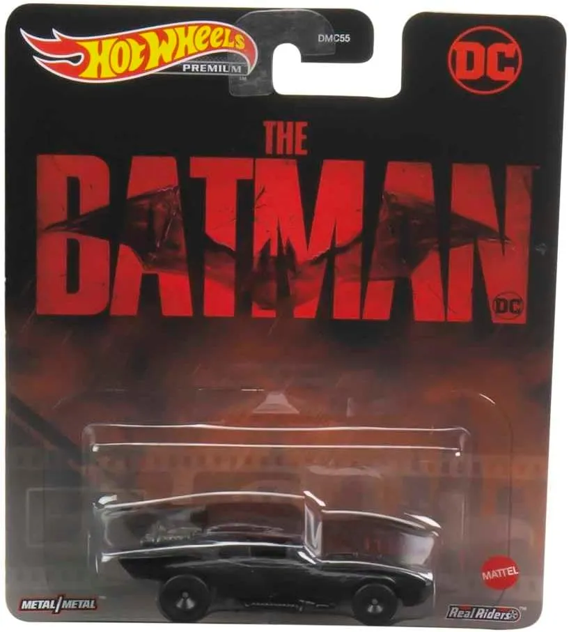 Hot Wheels Premium Batmobile Die Cast Metal Car