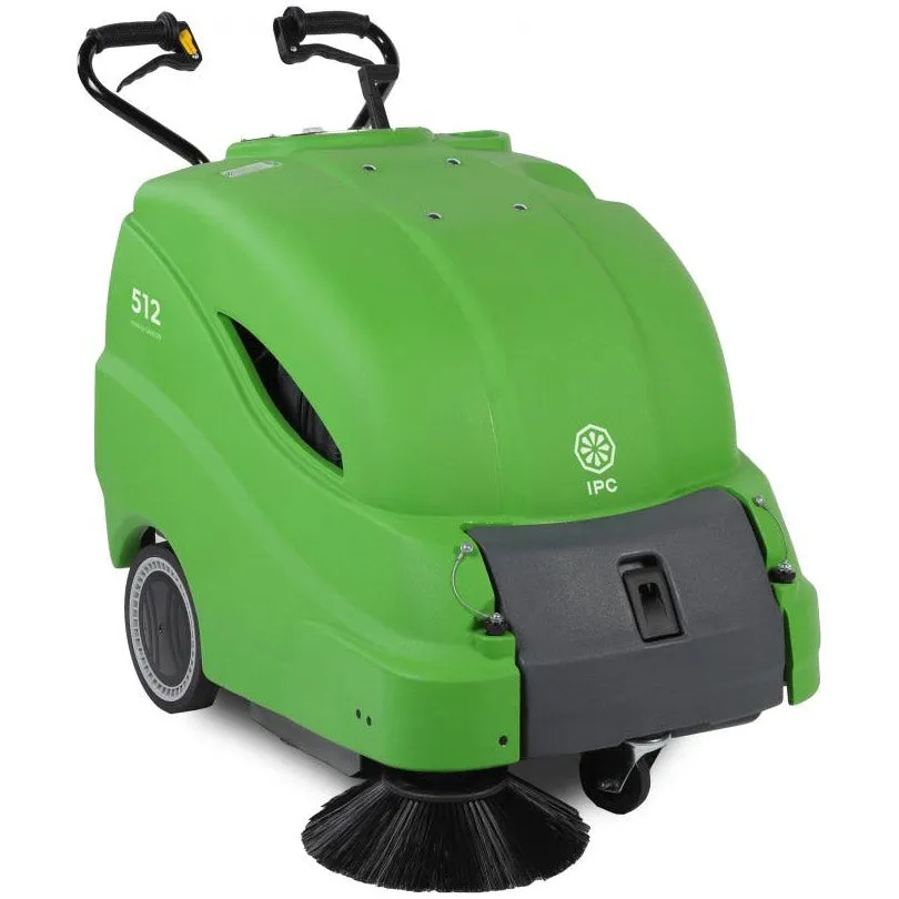 IPC Eagle 512ET Battery Powered 28" Walk Behind Vacuum Sweeper