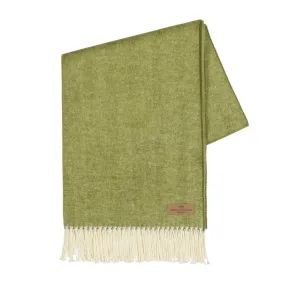 Italian Herringbone Fern Throw by Lands Downunder