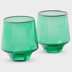 Jaded Tumbler Glass 2P Set