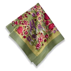 Jardin Napkins Red & Green, Set of 6