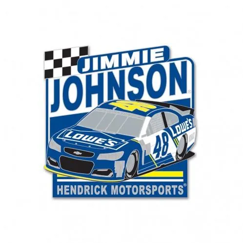 Jimmie Johnson #48 WinCraft Lowes Racing "Jimmie Johnson" Racing Car Lapel Pin