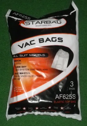 Kerrick, Modern Day, Silent Master Synthetic Vacuum Cleaner Bags - Part # AF625S