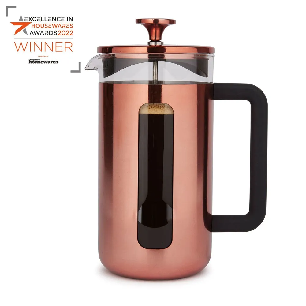 La Cafetiere Pisa 8-Cup 1L Stainless Steel/Glass Coffee French Press (Copper)