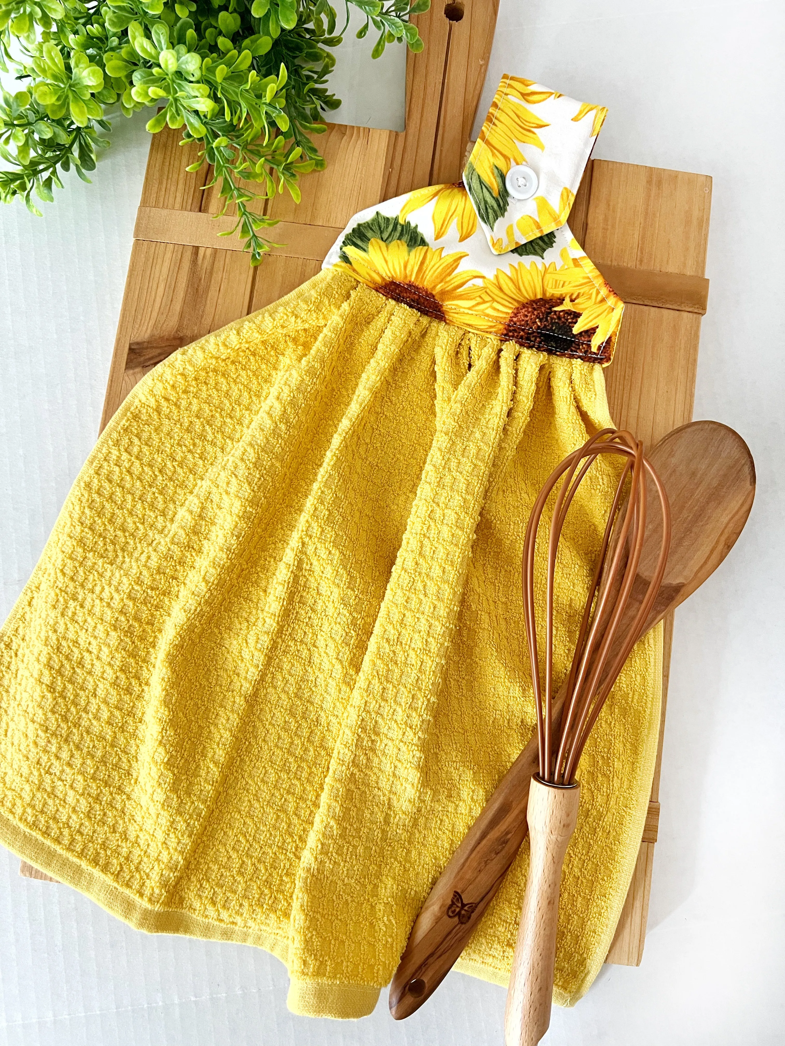 Large Sunflower Kitchen Towel