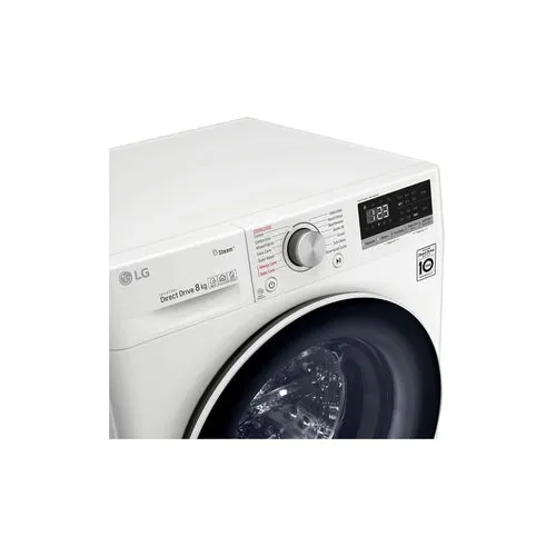 LG 8kg Front Load Washing Machine with Steam WV5-1408W