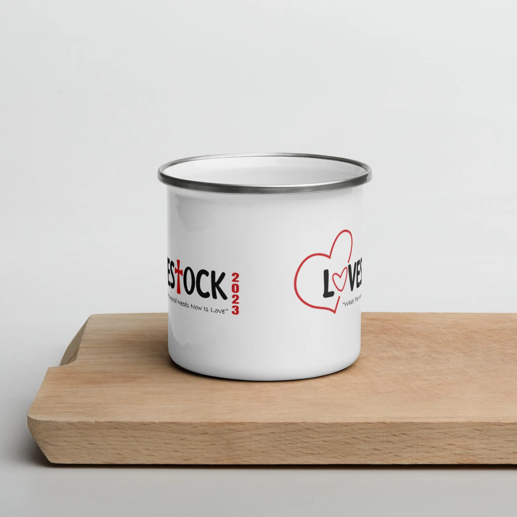 LoveStock 2023 Enamel Mug