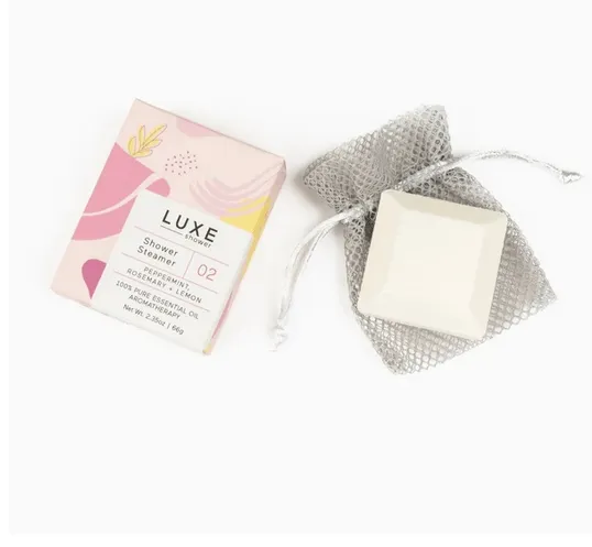 Luxe Shower Steamer | Peppermint   Lemon