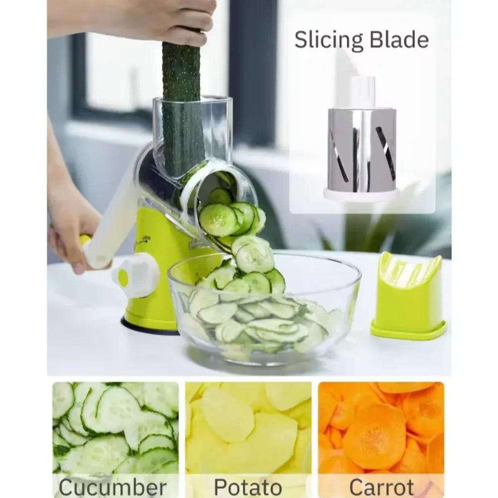 Manual Stainless Steel Vegetable Slicer Grater