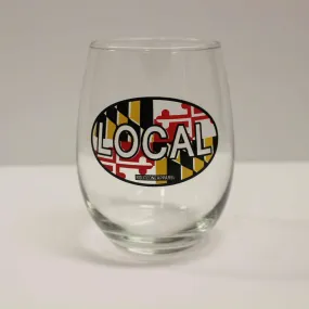 Maryland Local / Stemless Wine Glass