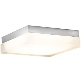 Matrix 9 in. LED Flush Mount Light 120V, 3500K Titanium Finish