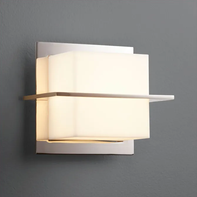 Metrix Sconce - Polished Nickel