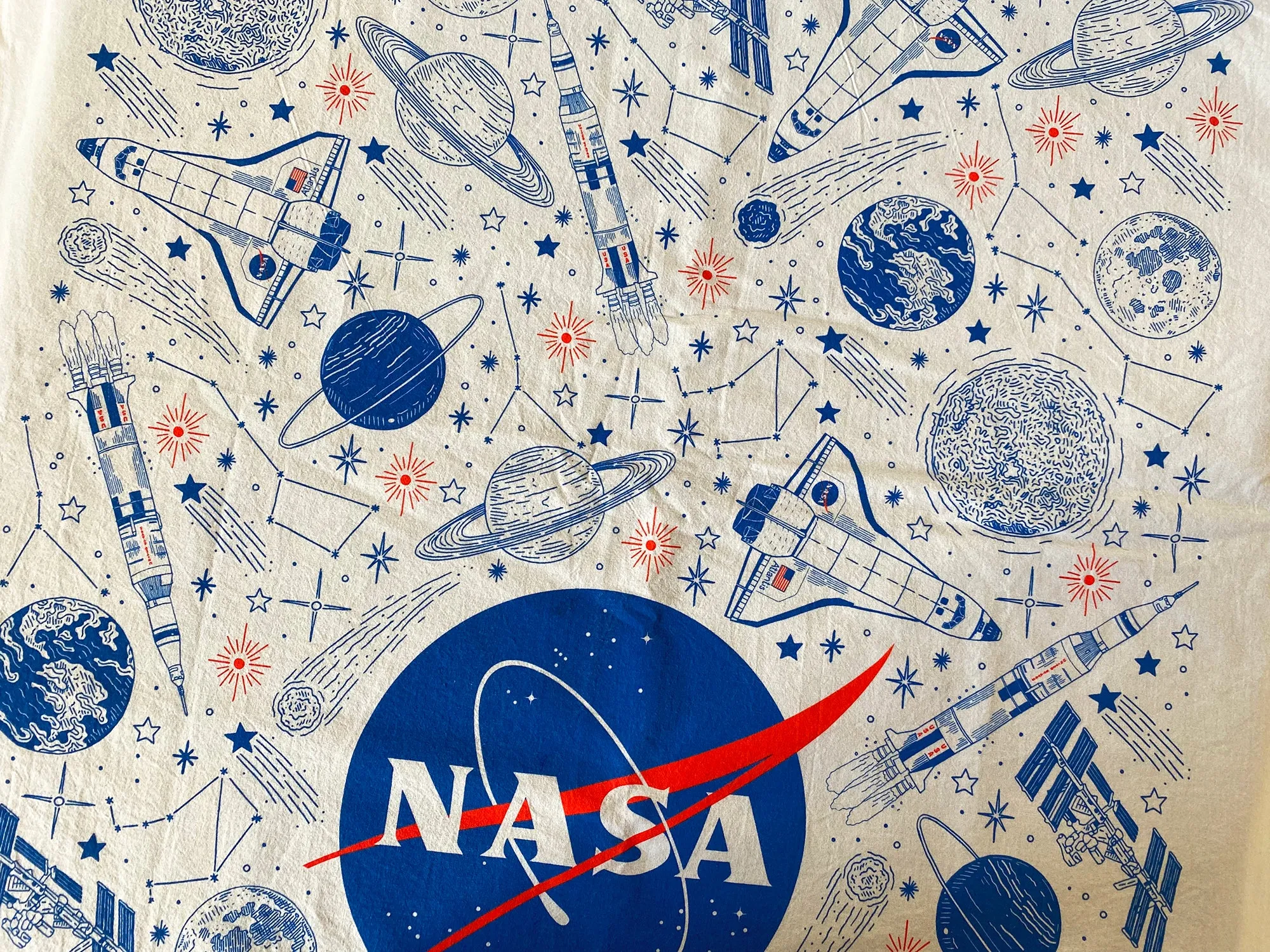 NASA Space Tea Towel