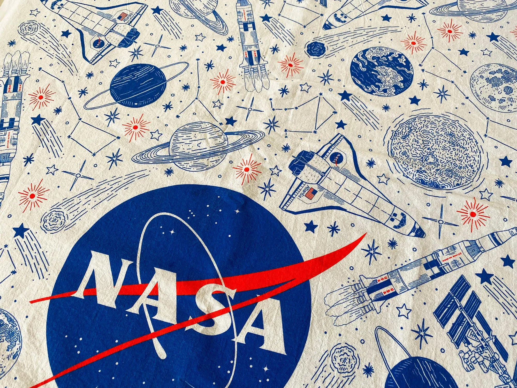 NASA Space Tea Towel