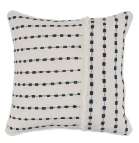 NE KATIA IVORY/NAVY PILLOW