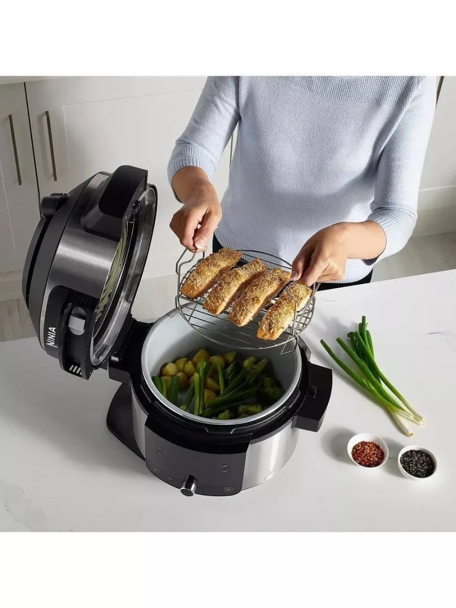 Ninja Foodi OL550UK 11-in-1 SmartLid Multi-Cooker 6L Black