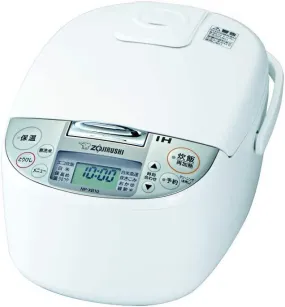 NP-XB10-WA Zojirushi Rice Cooker 5.5 Go IH Type Extremely 100V White New