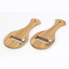 Olive Wood Truffle Cutters – V265