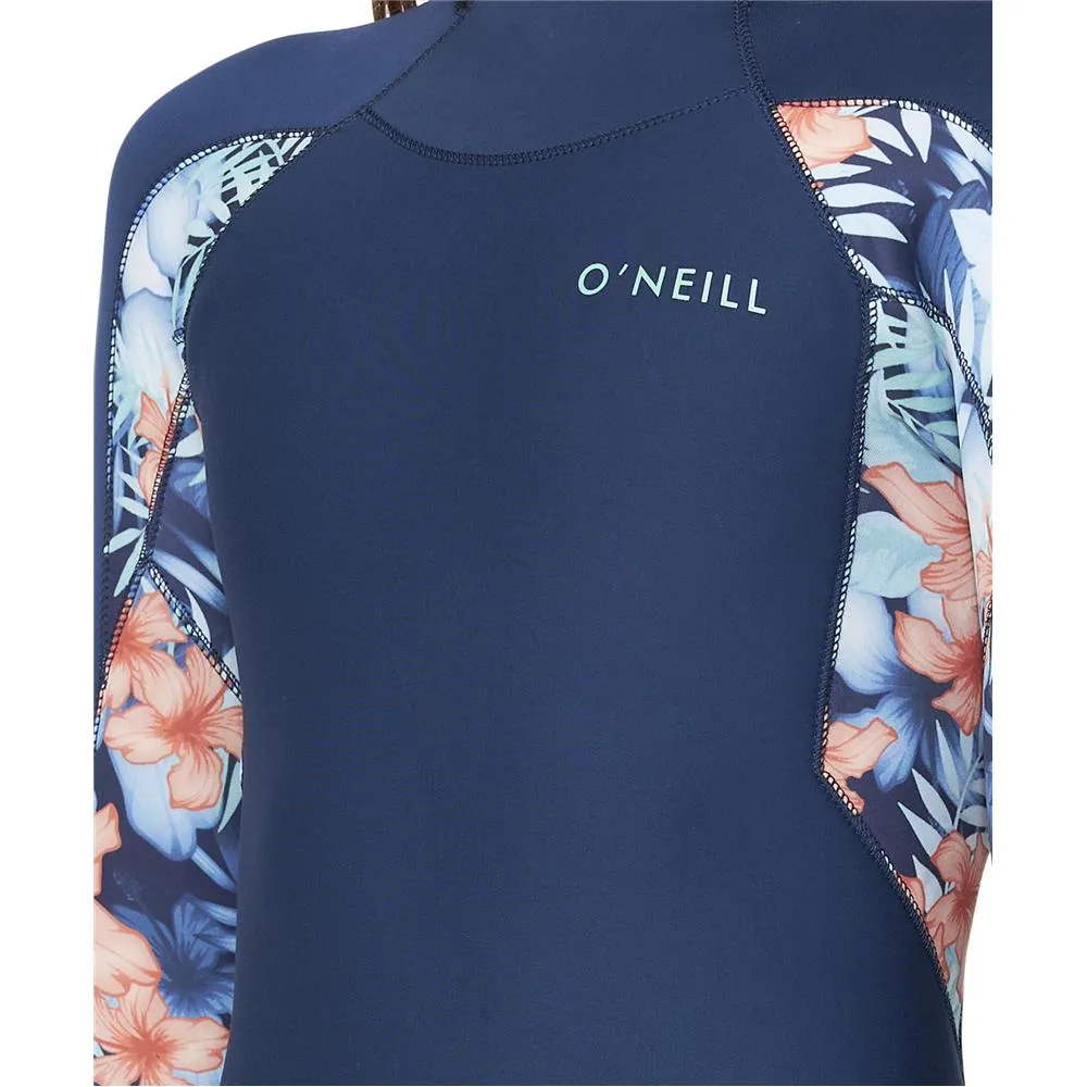 O'Neill Girls Bahia Back Zip Full 3/2mm Steamer