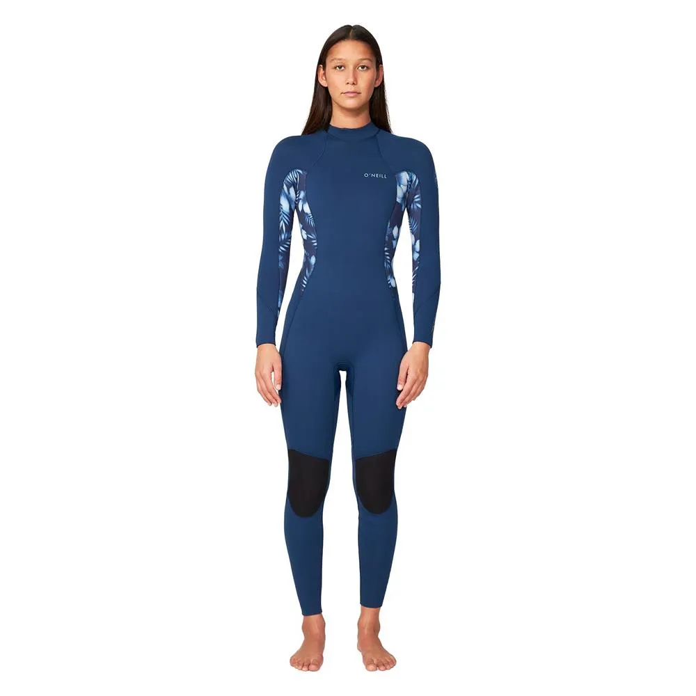 O'Neill Womens Bahia Back Zip Full 3/2mm Steamer