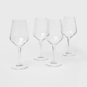 Open Box - 15oz 4pk Glass Atherton White Wine Glasses - Threshold