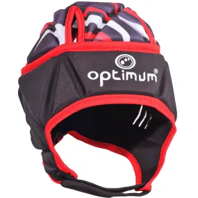 Optimum Razor Headguard Black/Red